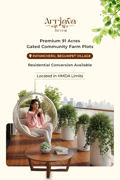 Arrjava farms Patancheru - Best Farmlands Venture in Hyderabad