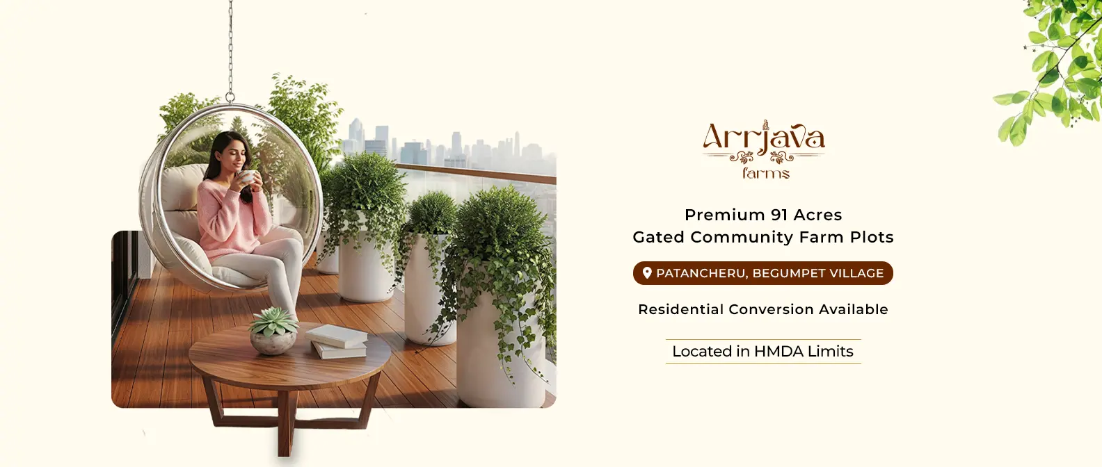 Arrjava farms Patancheru - Best Farmlands Venture in Hyderabad