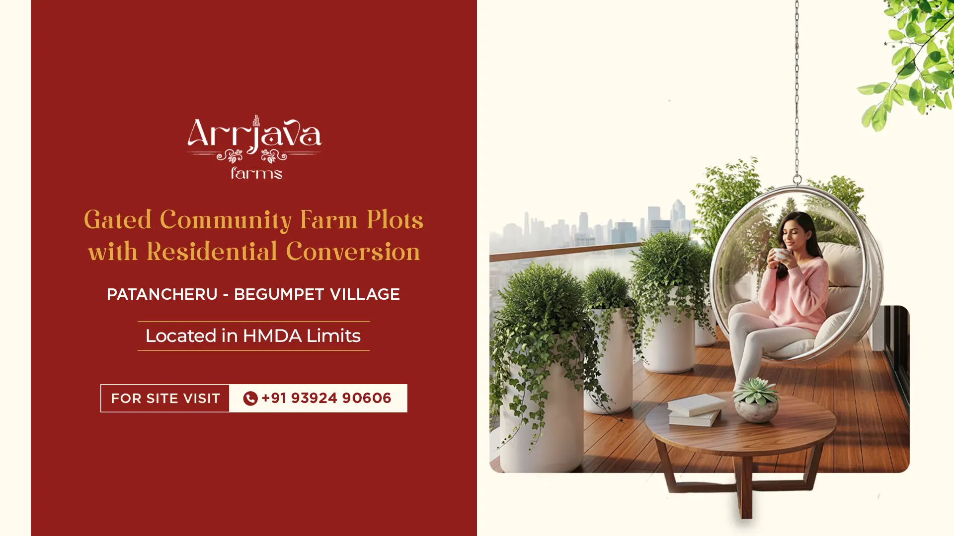 Gated Community farmlands for sale in Hyderabad