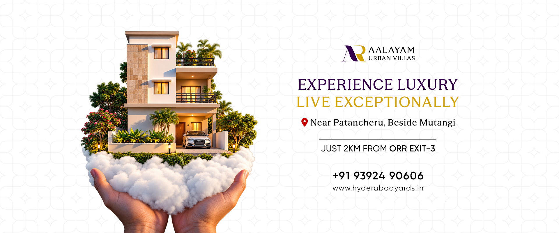 Urban Villas by Aalayam Realty Patancheru-beside Mutangi, Near ORR Exit-3